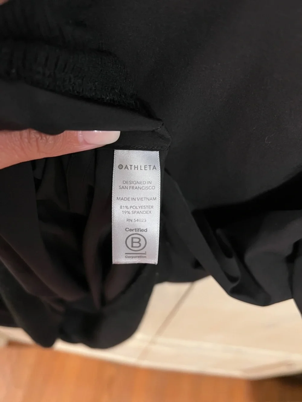 Athleta Black Short Sleeve Performance Top | XXS - Picture 3 of 13